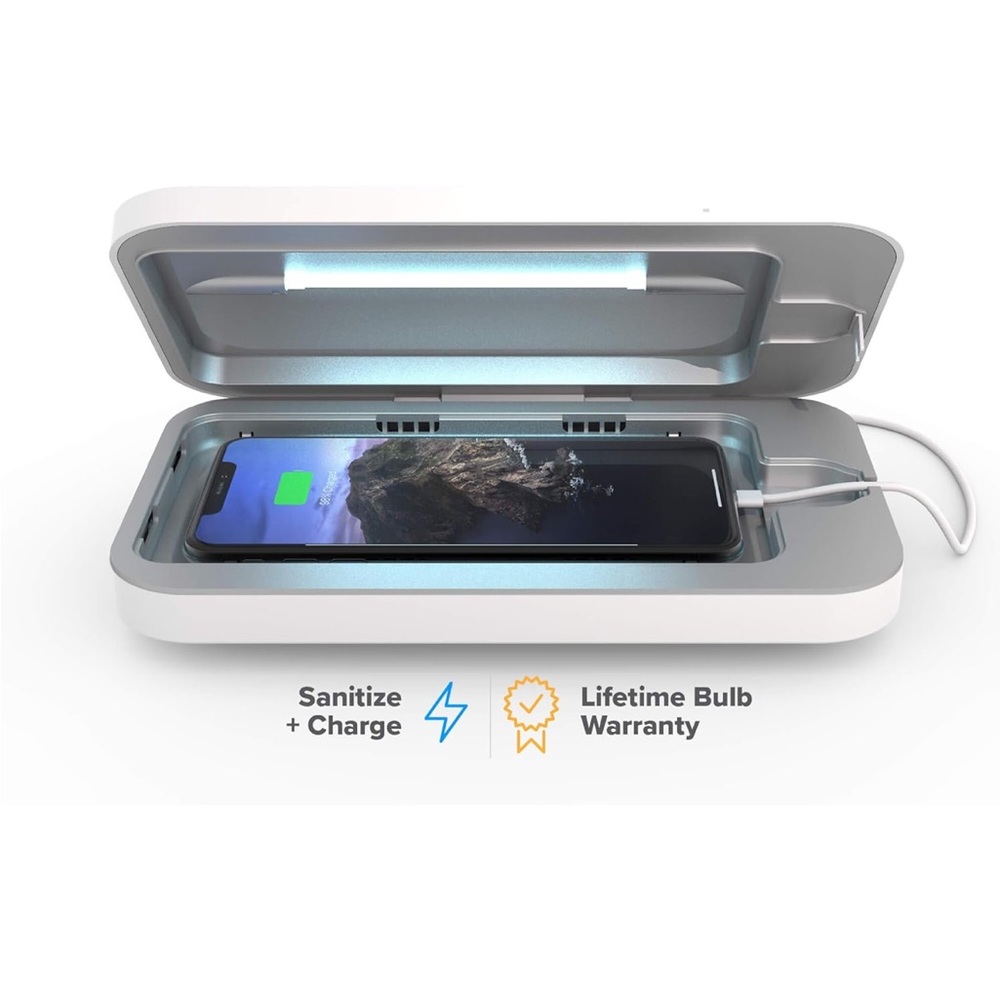 PhoneSoap 3 UV Phone Sanitizer and Universal Charger